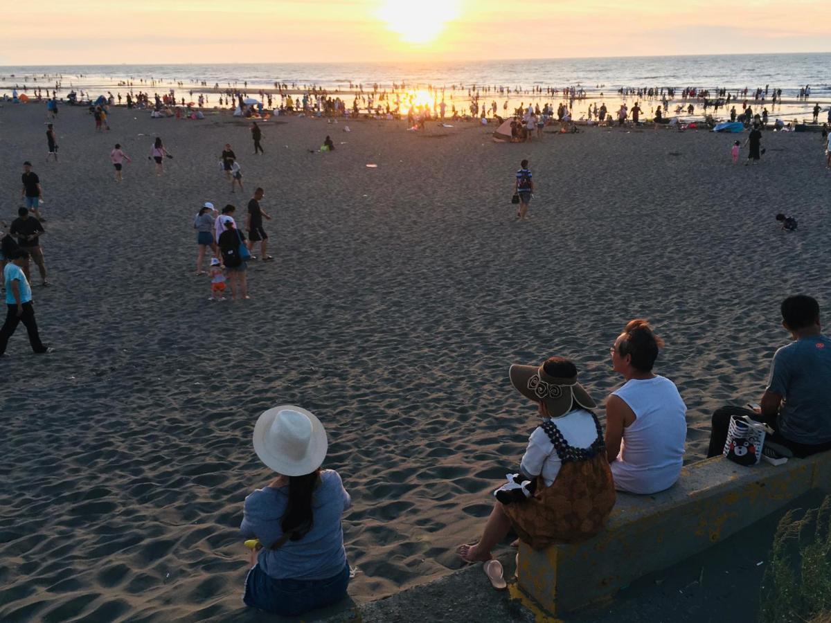 羅里濱海輕旅 Rory Hostel Luzhu Eksteriør billede