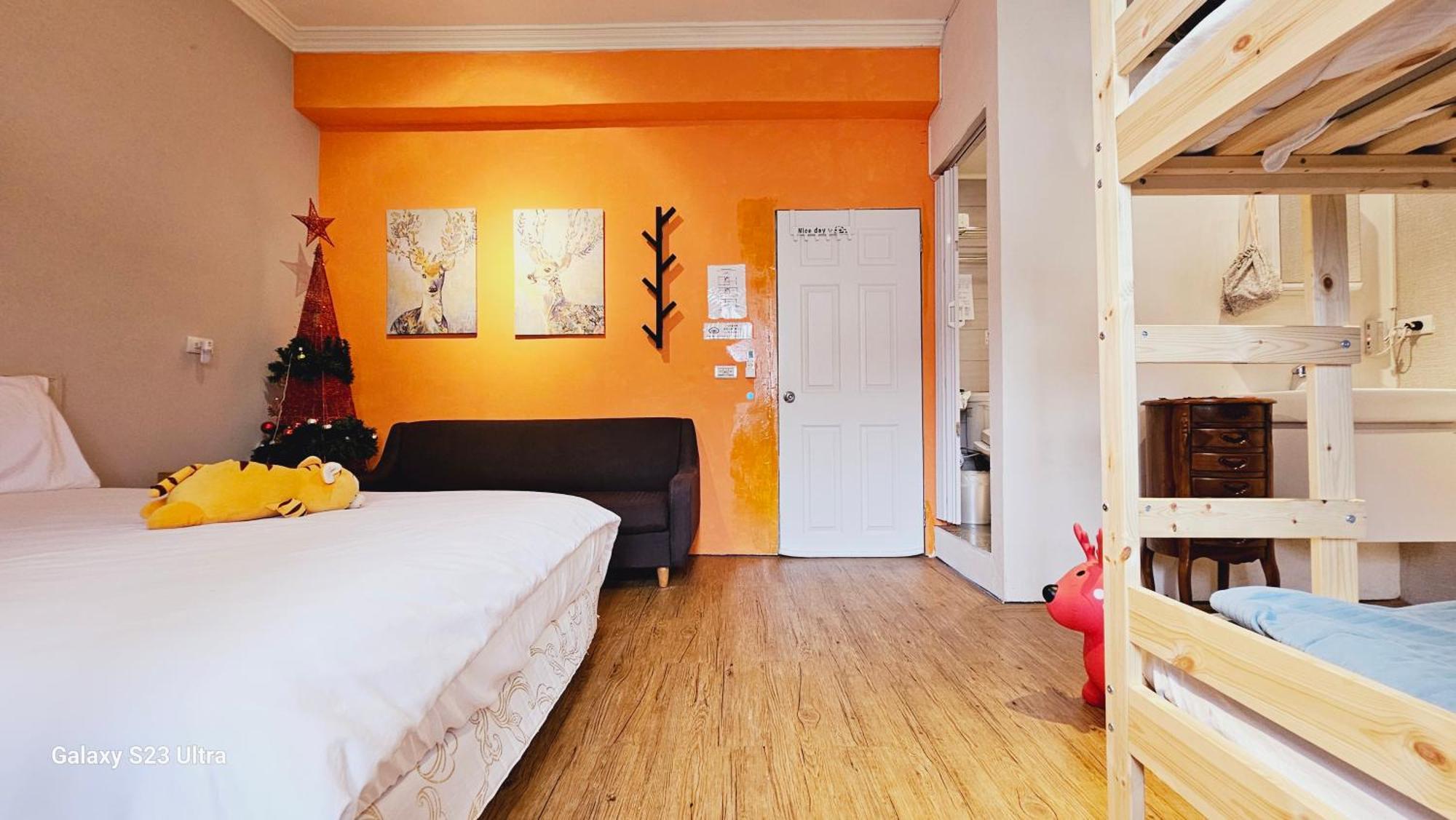 羅里濱海輕旅 Rory Hostel Luzhu Eksteriør billede