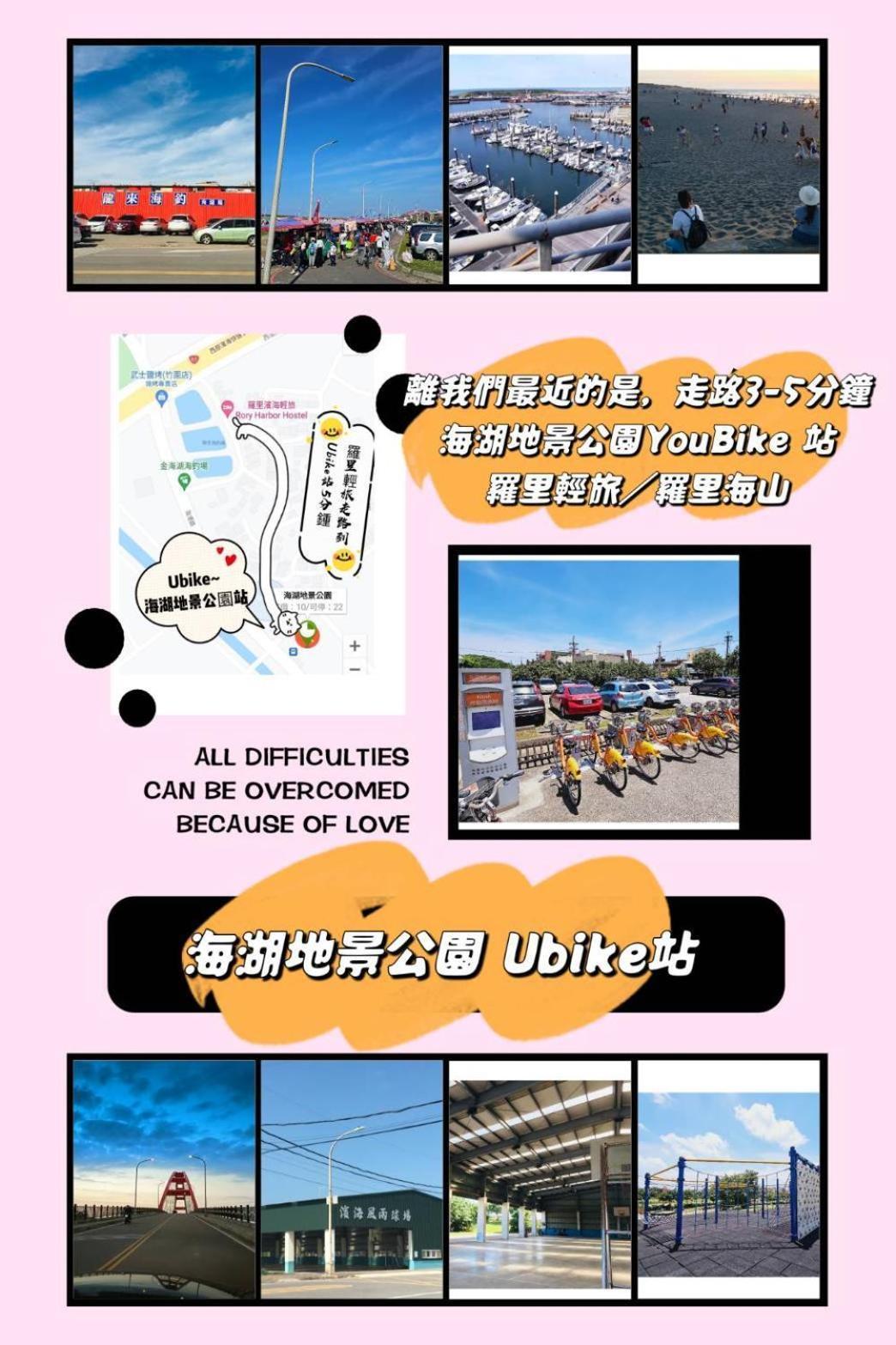 羅里濱海輕旅 Rory Hostel Luzhu Eksteriør billede